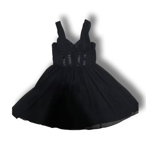 Absolutely stunning black corset dress